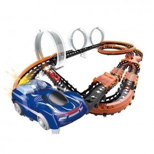 Circuit Wave Racer Mega Match - 3 loopings & duels + 2 voitures