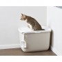 SAVIC Maison de toilette Hop In - 58x39x40cm - Moka - Pour chat