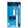 SCHNEIDER Set stylo a plume Smart - Caoutchouc et plume inox - Blanc