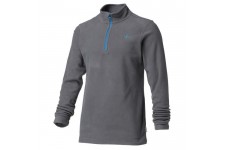 WANABEE Sweat Polaire 1/2 Zip - Homme - Gris Anthracite