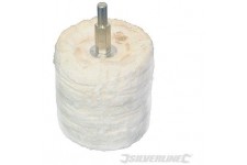SILVERLINE Tampon de polissage cylindrique - Coton doux