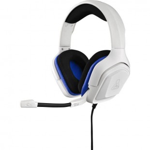 THE G-LAB Korp Cobalt Casque Gaming Compatible PC, PS4, Xbox One - Blanc