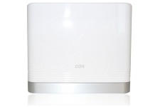 CGV 11529 Antenne d'intérieur An-Delice Red TNT HD - Filtre 4G - Plate - Haute performance - Blanc laqué