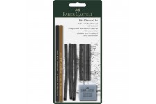 FABER-CASTELL Set crayon Pitt charcoal