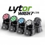 LYTOR WASH-7 Lyre - 7 LEDS - Blanc