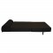 JUNE Chauffeuse 1 place - Tissu noir - Style contemporain - L 58 x P 75 cm