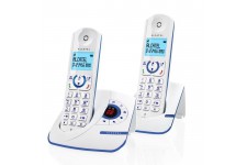 Alcatel F390 Duo Téléphone Sans Fil Répondeur Blanc Bleu