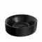 MITOLA Vasque ronde Capri 38 cm de diametre noir mat