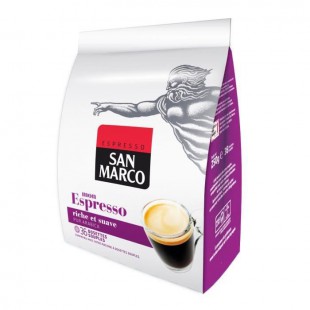 SAN MARCO Espresso - 36 Doses - Compatible Senseo