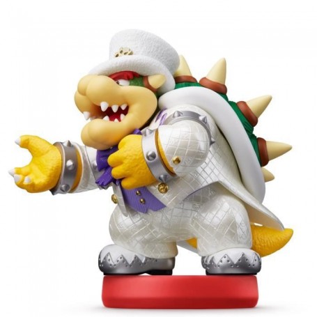 Figurine amiibo Collection Super Mario Odyssey - Bowser en tenue de mariage