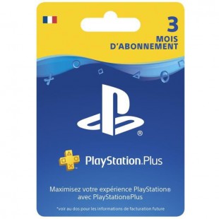 Abonnement PlayStation Plus 3 Mois - PS4-PS3-PSVita - PlayStation Officiel