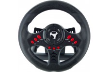 Subsonic - Volant Racing Wheel Universal, palettes, de vitesses et pédalier pour Playstation 4 ? PS4 Slim/Pro, Xbox One,PC, PS3