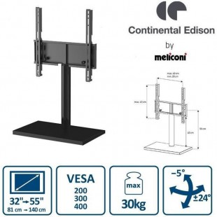 Continental Edison Support TV Pied Central (32'' a 55'')