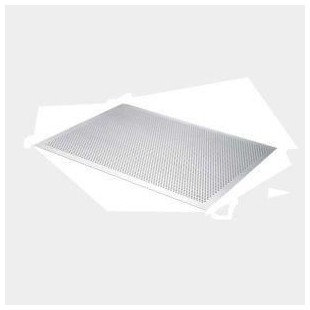 DE BUYER Plaque aluminium perforée plate - 30 x 20 cm - Gris