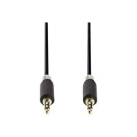 NEDIS Stereo Audio Cable - 3.5 mm Male - 3.5 mm Male - 1.0 m - Anthracite