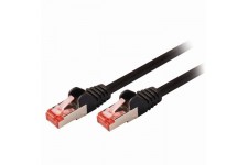NEDIS Cat 6 S/FTP Network Cable - RJ45 Male - RJ45 Male - 1.5 m - Noir