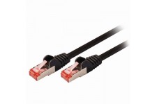 NEDIS Cat 6 S/FTP Network Cable - RJ45 Male - RJ45 Male - 2.0 m - Noir