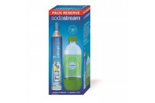 SODASTREAM Pack Réserve - Cylindre de CO2 supplémentaire + 1 bouteille grand modele PET
