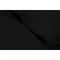 TEIJO Banquette convertible 3 places avec coffre de rangement - Tissu Noir - L187 x P 91 x H 82 cm