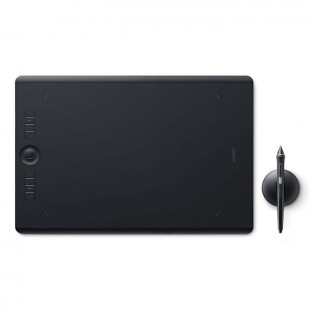 Wacom Tablette graphique Intuos Pro avec Stylet Pro Pen 2 + Repose-stylet - Large - Surface active 311 x 216 mm
