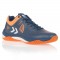 HUMMEL Chaussures de Handball Dual Plate Impact - Homme - Bleu Marine et Orange - Taille 40