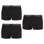 KAPPA Pack de 3 Boxers Noir Homme - Taille L