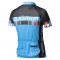BJORKA Maillot de cyclisme Strada - Noir et bleu - Taille XL