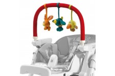 PEG PEREGO Arche de jeux pour chaise haute - Multicolore