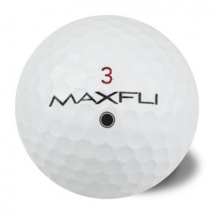 MAXFLI Lot de 50 Balles de Golf Max Fli Reconditionnées