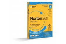 NORTON 360 Deluxe 25 Go FR 1 Utilisateur 3 Appareils - 12 Mo STD RET ENR MM