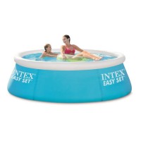 INTEX Kit piscine ronde autoportée Easy Set - Ø182 x 50cm