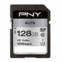 PNY Carte mémoire SD 128Go Elite C10 U1