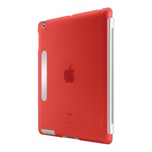 Coque transparente rouge Snap Shield Secure pour le nouvel iPad (F8N745CWC02)