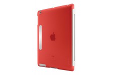 Coque transparente rouge Snap Shield Secure pour le nouvel iPad (F8N745CWC02)