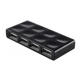 Hub mobile 4 ports USB 2.0 à haut débit (F5U404cwBLKL)