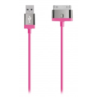 Câble 2m sync / charge 30 broches 2.1 amp rose