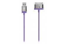 Câble 2m sync / charge 30 broches 2.1 amp violet