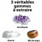 NATIONAL GEOGRAPHIC - Kit de fouille - 3 gemmes a extraire - Améthyste, oeil-de-tigre et Quartz