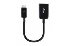 Adaptateur Micro USB Mâle/USB A Femelle pour Samsung Galaxy S2/S3/S4