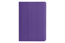 Housse tri fold violette avec stand et fermeture élastique Galaxy Tab 3 10''