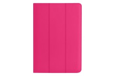 Housse tri fold rose avec stand et fermeture élastique Galaxy Tab 3 10''