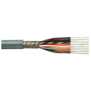 Câble de données antiparasité 10 x 0.15 mm², 100 m, gris