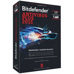 Antivirus Plus 2015 - 1 an - 1 PC