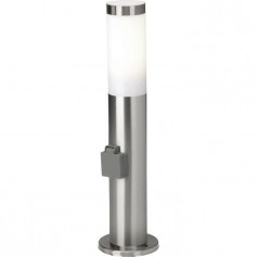 BRILLIANT Lampe a poser LED CHORUS - E27 - 1x10W - Coloris acier