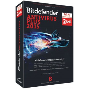 Antivirus Plus 2015 - 2 ans - 3 PC