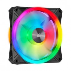 CORSAIR Ventilateur QL120 RGB - Diametre 120mm - Fan RGB (CO-9050097-WW)