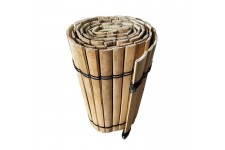 JANY FRANCE Bordure souple en lattes verticales de bambou - 200 x 30 cm