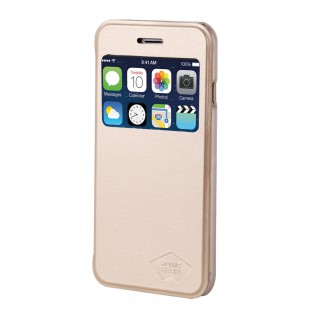 Etui BUTTERFLY pour iPhone 6 Plus Gold