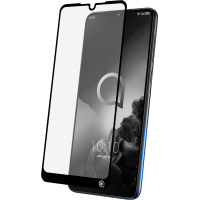 Protège-écran en verre trempé au contour noir pour Alcatel 3/3L 2019