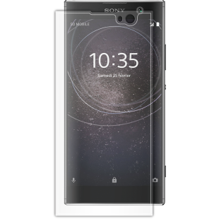 Protège-écran en verre trempé 3D pour Sony Xperia XA2 Plus